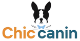 Logo Chic Canin – Accessoires élégants pour chiens