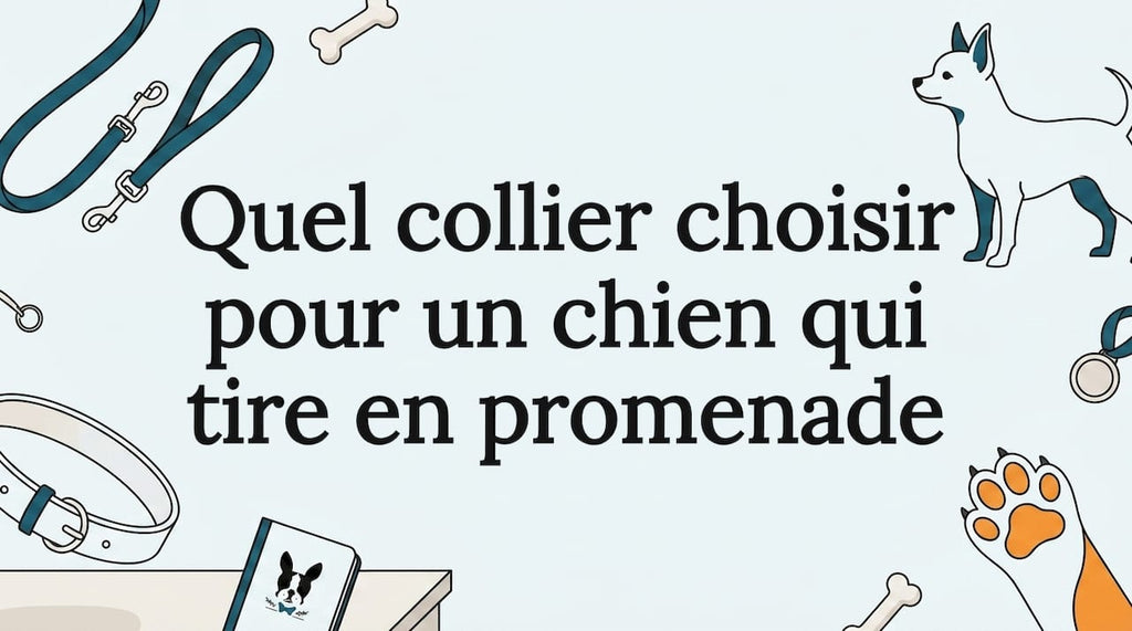 Quel collier choisir pour un chien qui tire en promenade