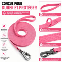 Longe pour chien PVC