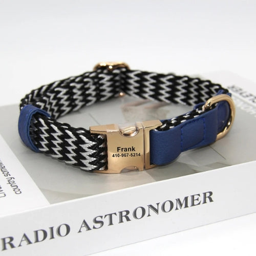 Collier-chien-personnalise-bleu