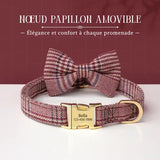 Collier-personnalisable-pour-chien-brun