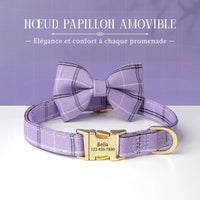 Collier-personnalisable-pour-chien-pourpre