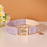 Collier-personnalisable-pour-chien-pourpre