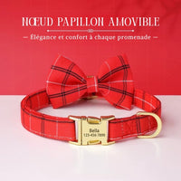 Collier-personnalisable-pour-chien-rouge