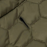 Manteau pour grand chien matelassé avec ouverture pour harnais