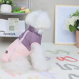 Manteau pour petit chien rose