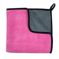 Serviette-microfibre-rose