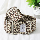 collier chien martingale leopard brun