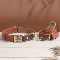 collier-pour-chien-personnalisable-marron