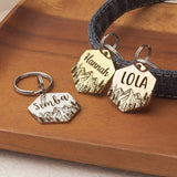 medaille gravée pour chien