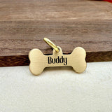 medaille gravée pour chien Élégante